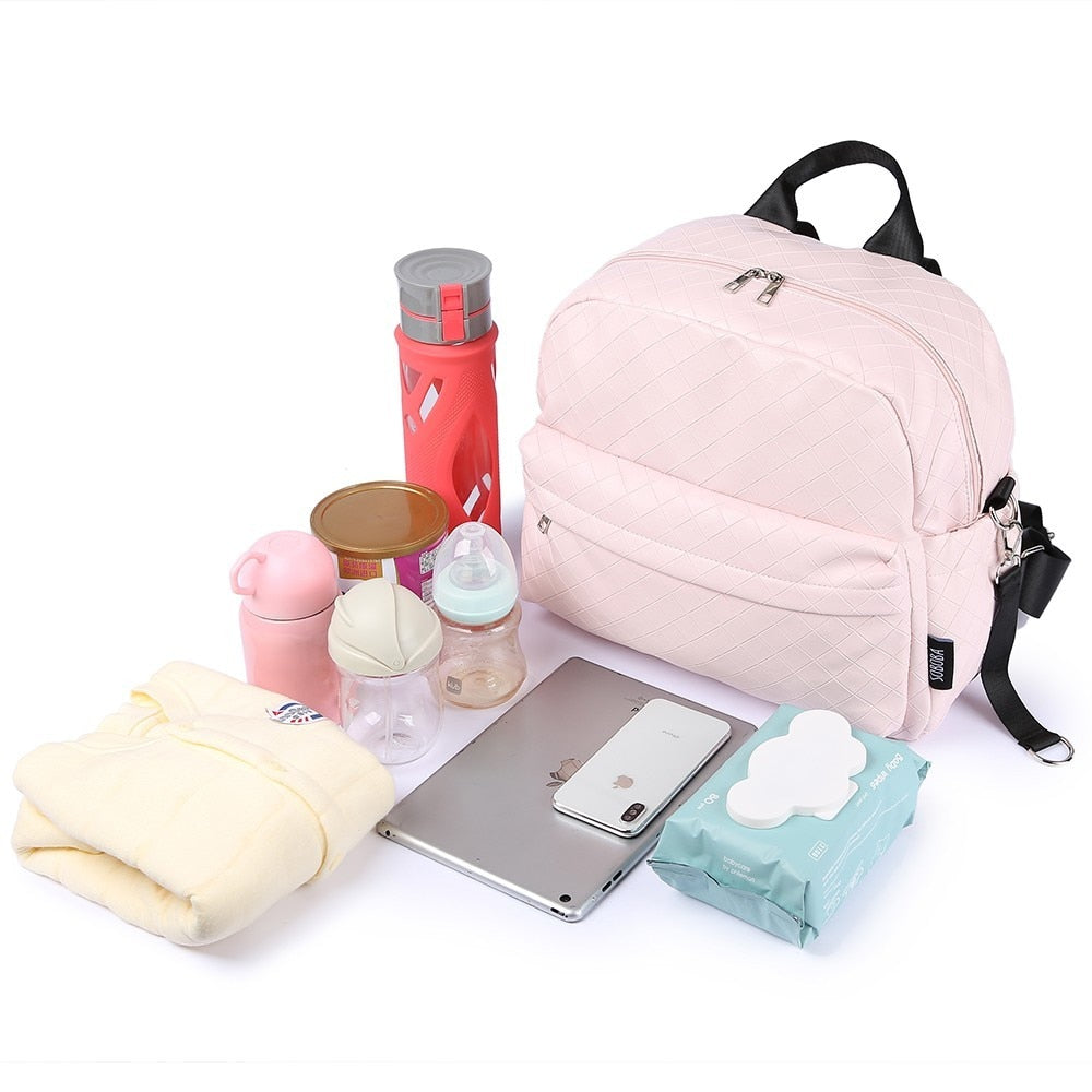 Zippered Large Plain Diaper Bag - Pet and Parent Care