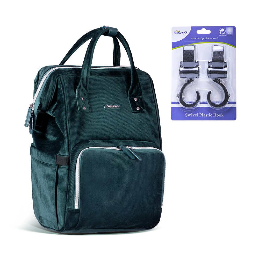 Plain Polyester Diaper Backpack - Pet and Parent Care