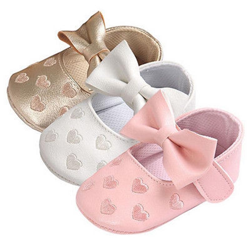 Baby Girl's Hearts Patterned Summer Shoes - Pet and Parent Care
