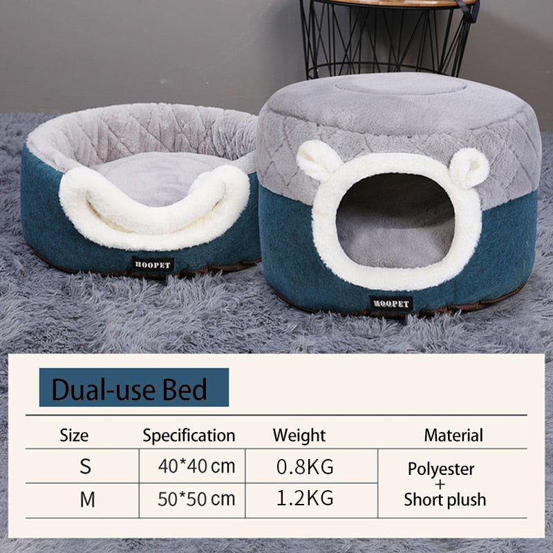 Soft Plush Bed House - Pet and Parent Care
