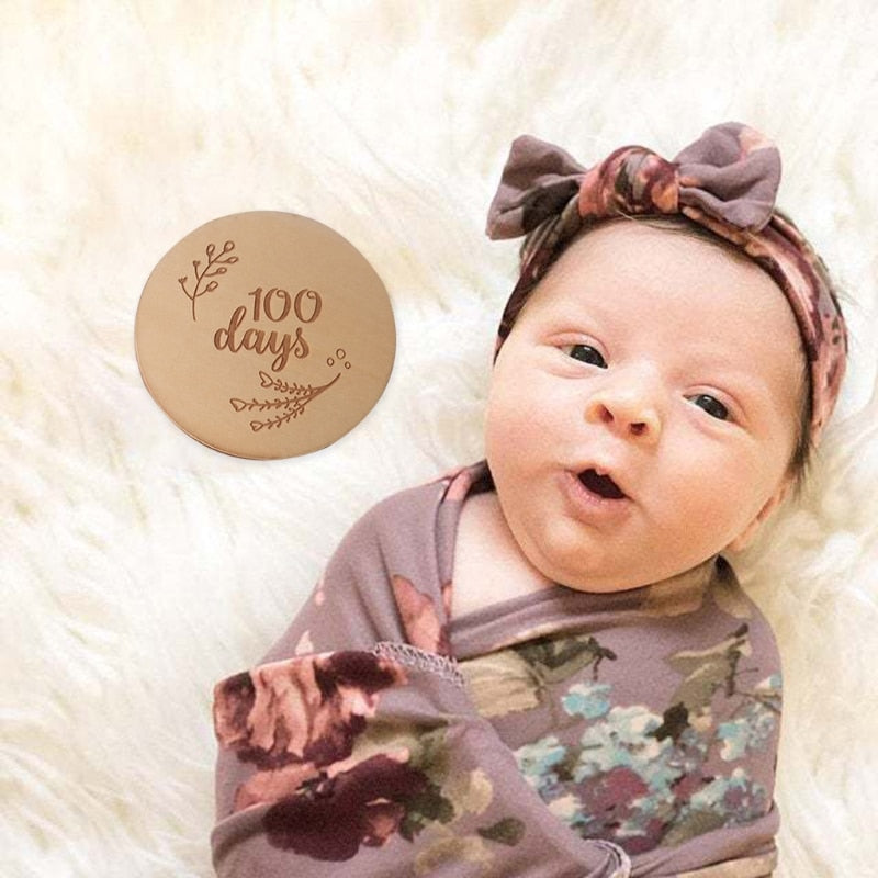 Baby Wooden Milestone Cards - Pet and Parent Care