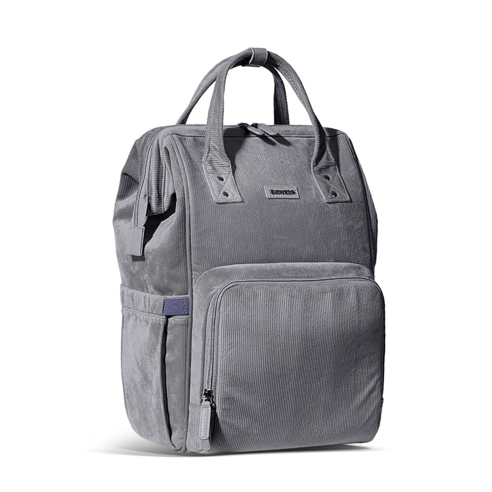 Plain Polyester Diaper Backpack - Pet and Parent Care