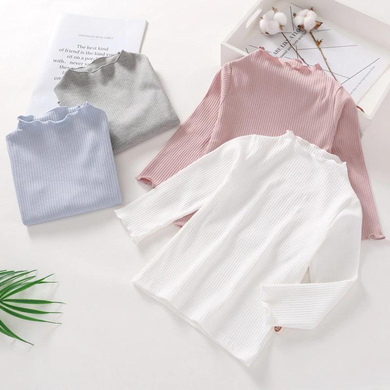 Girl's Long Sleeved Ribbed Top - Pet and Parent Care