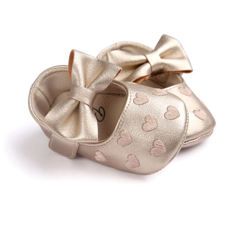 Baby Girl's Hearts Patterned Summer Shoes - Pet and Parent Care