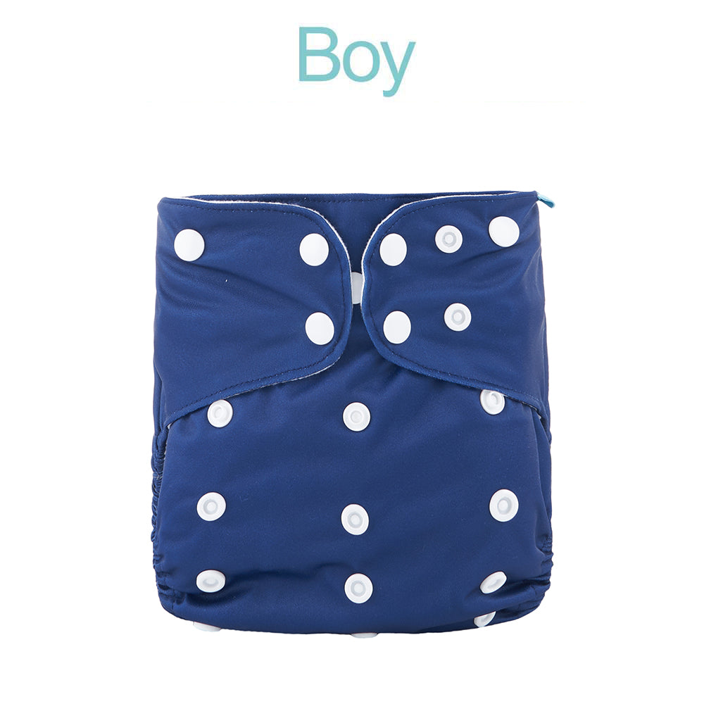 Breathable Washable Cloth Nappies Set with Cute Print - Pet and Parent Care
