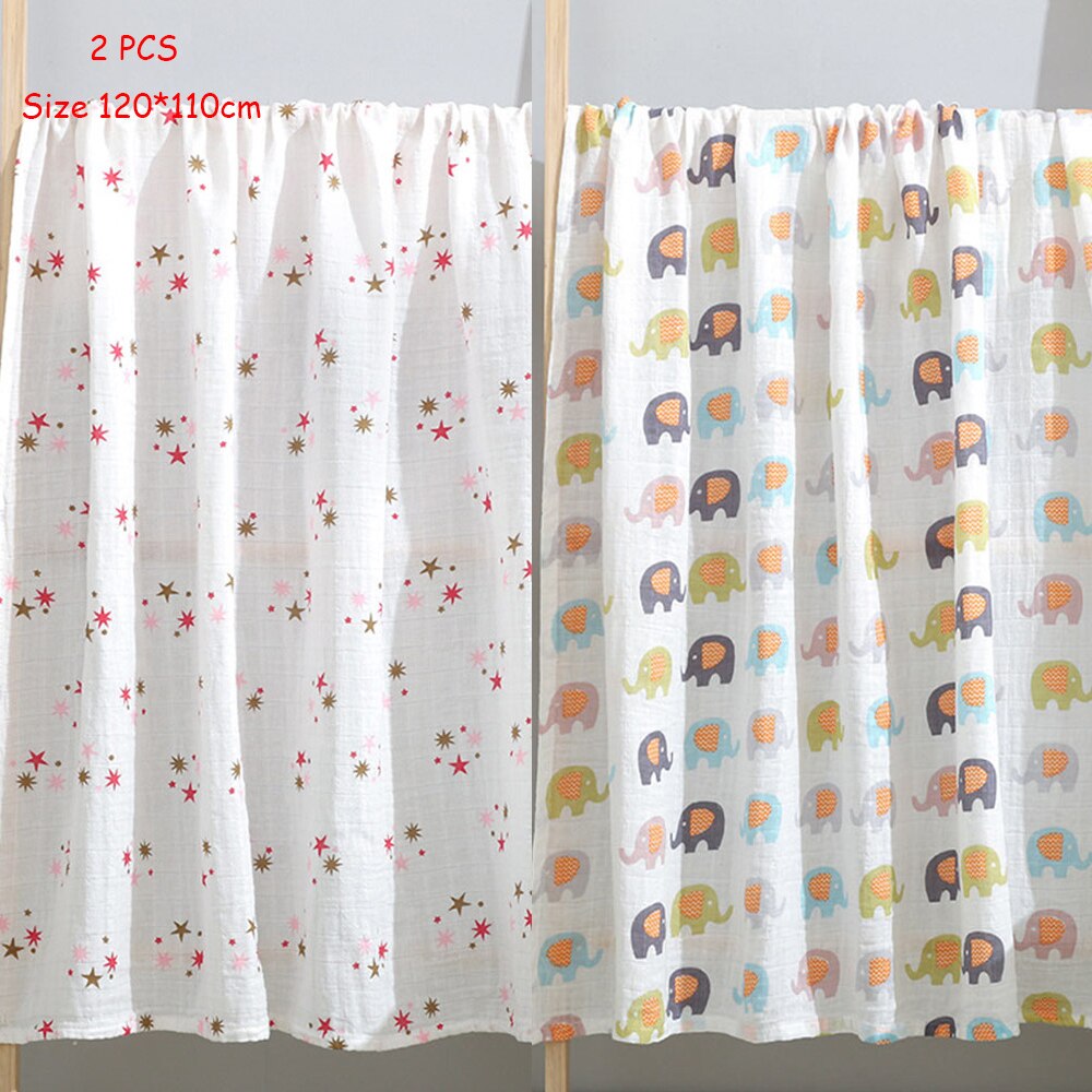 Muslin Flannel Swaddle Set 4 Pcs - Pet and Parent Care