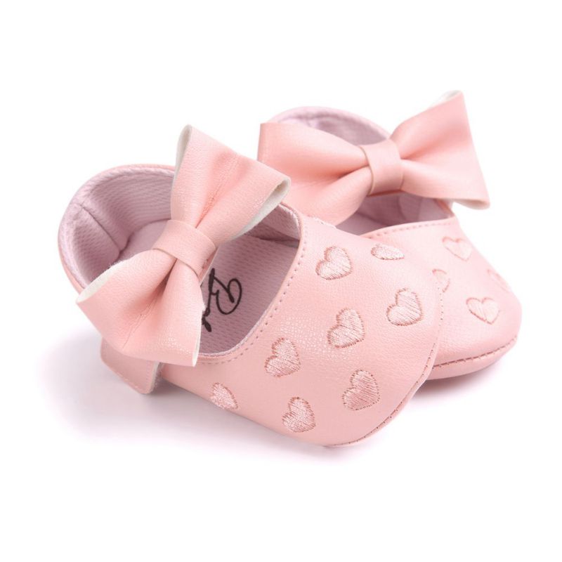 Baby Girl's Hearts Patterned Summer Shoes - Pet and Parent Care