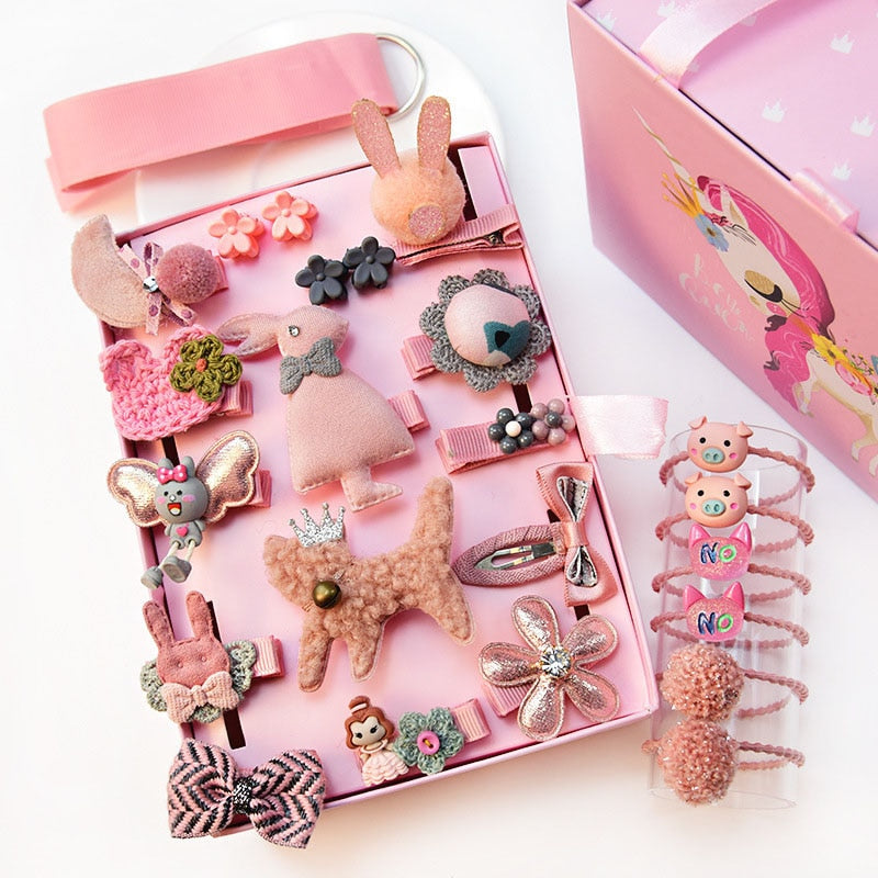 Baby's Cartoon Hair Clips Set - Pet and Parent Care