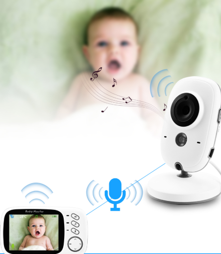 Wireless Radio Nanny Monitor - Pet and Parent Care
