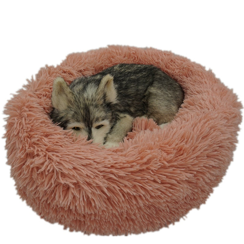 Long Plush Bed for Dogs - Pet and Parent Care