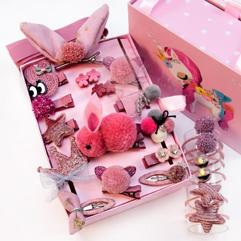 Baby's Cartoon Hair Clips Set - Pet and Parent Care