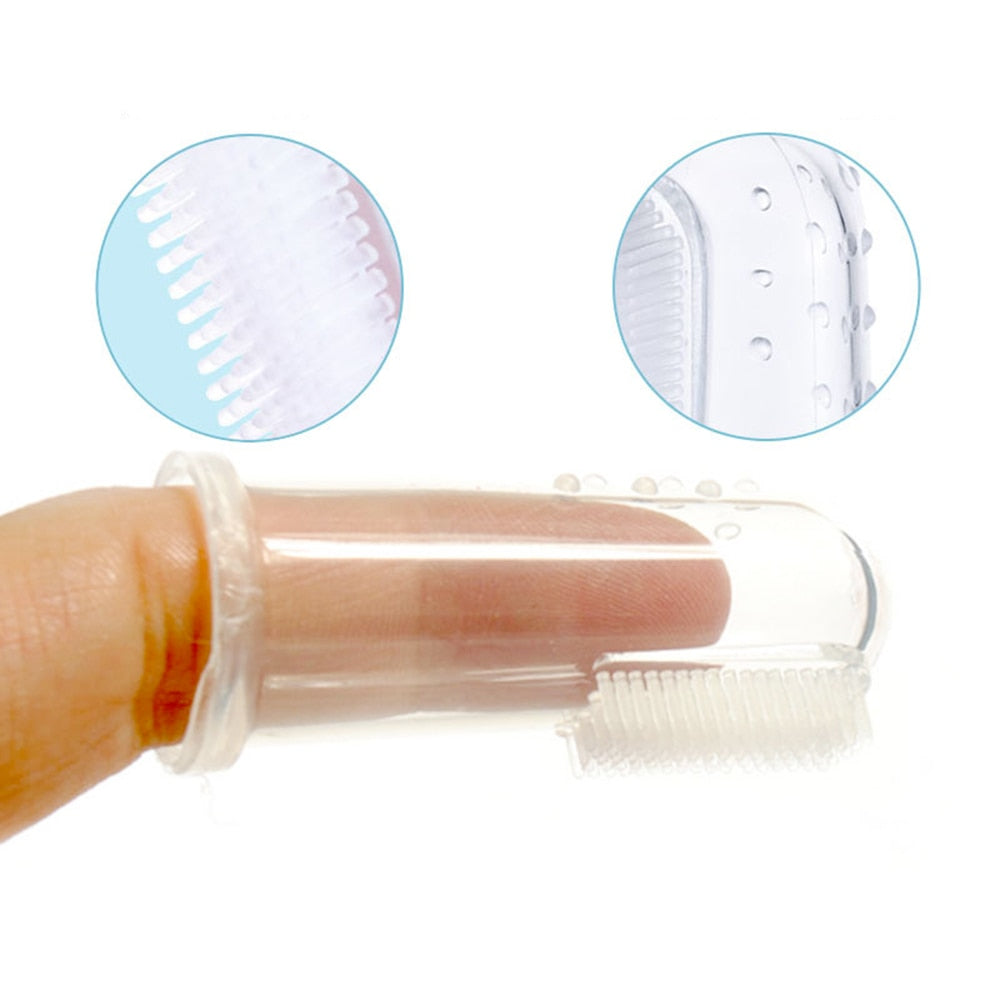 Soft Finger Toothbrush for Pets - Pet and Parent Care