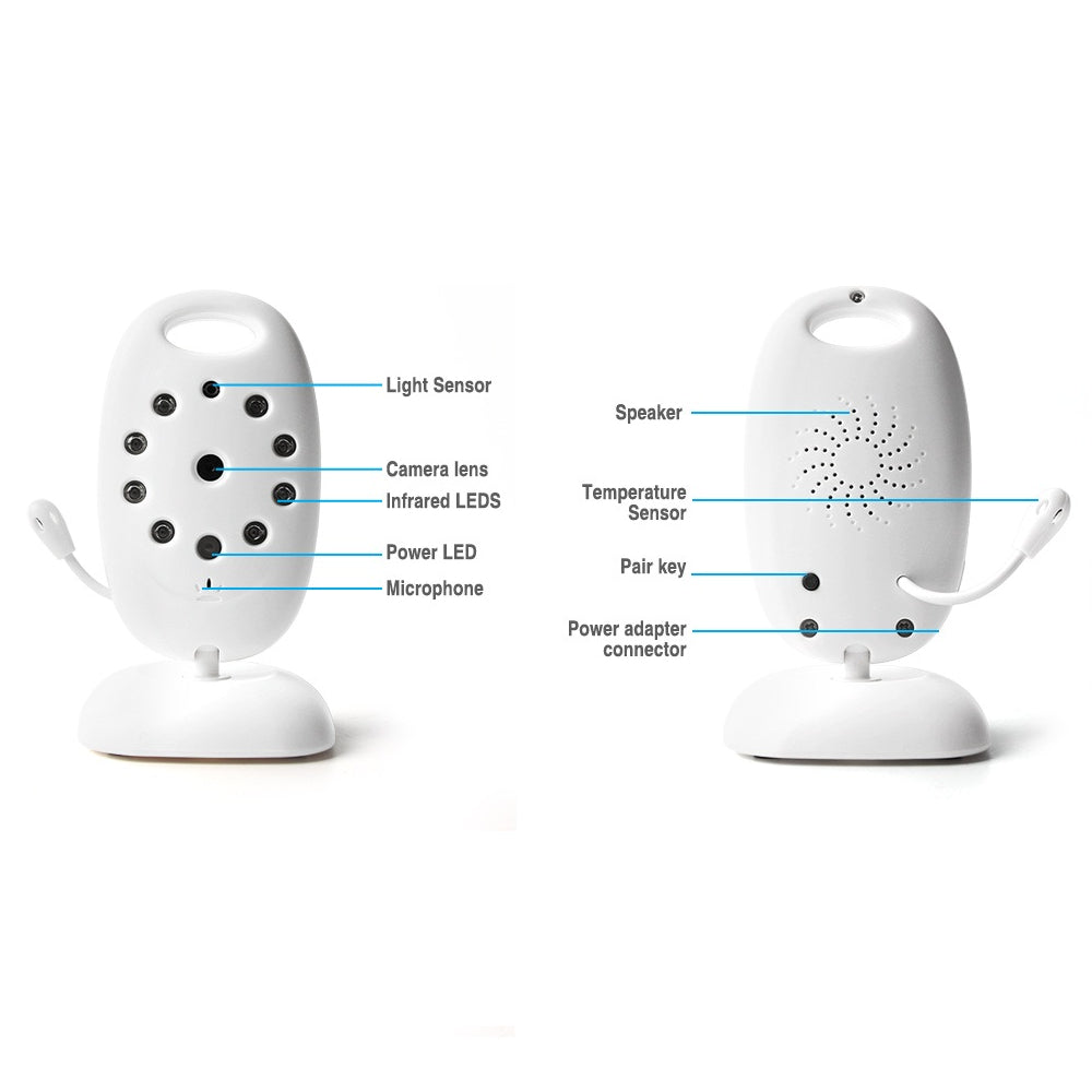 Wireless Radio Nanny with Night Vision - Pet and Parent Care