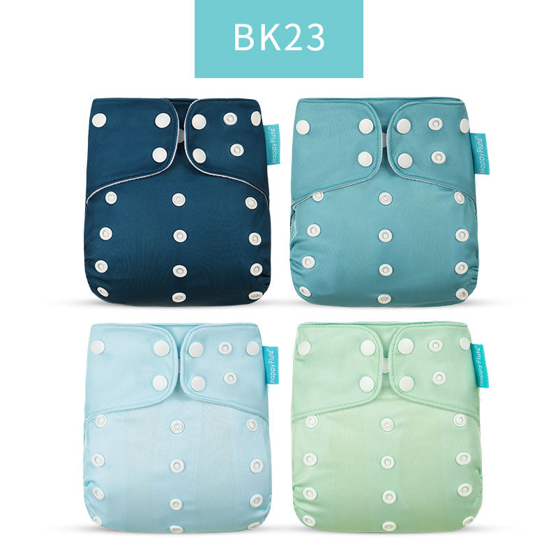 Breathable Washable Cloth Nappies Set with Cute Print - Pet and Parent Care