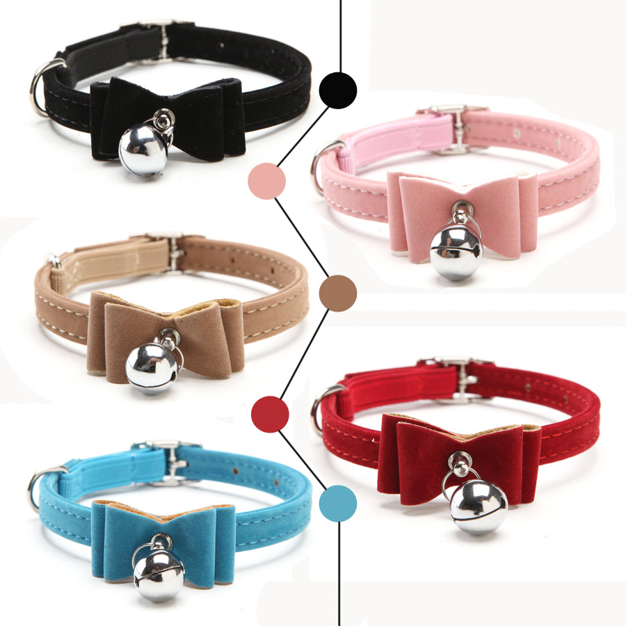 Elastic Collar with Bell for Cats - Pet and Parent Care