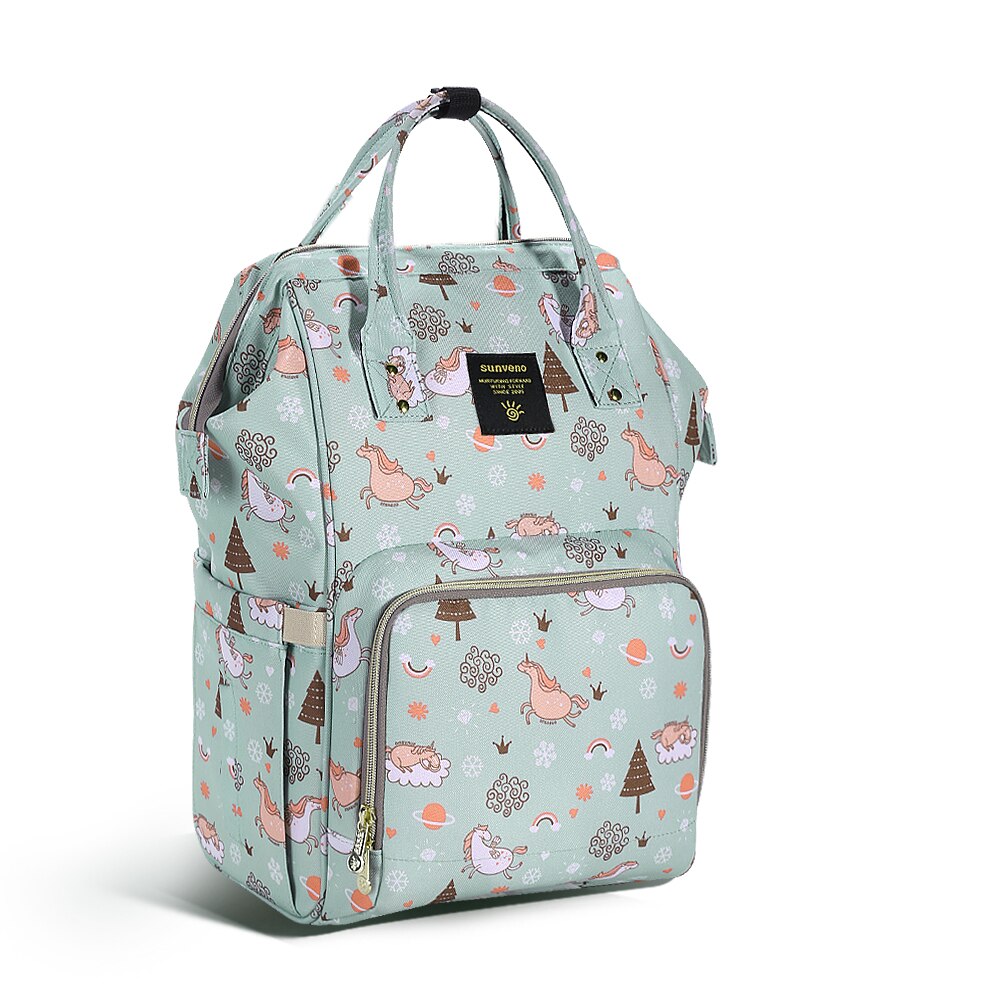Plain Polyester Diaper Backpack - Pet and Parent Care