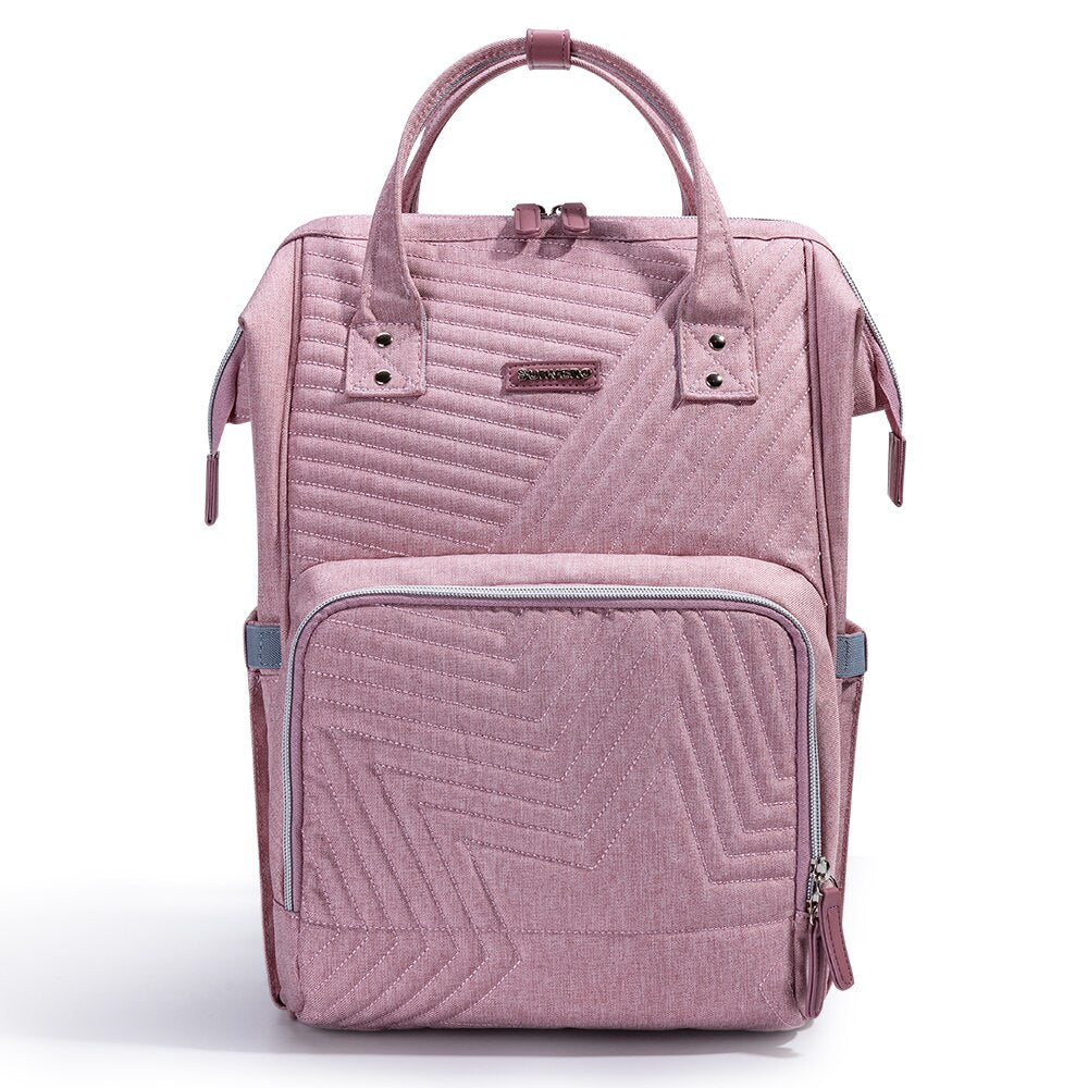 Plain Polyester Diaper Backpack - Pet and Parent Care