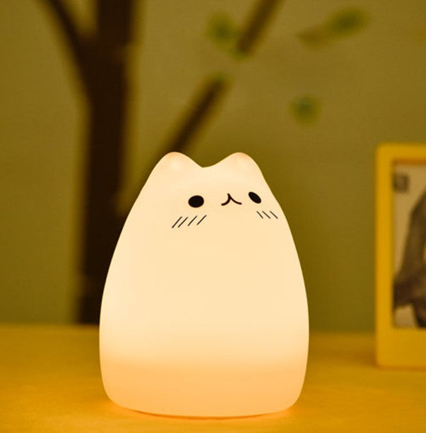 Kid's Bedroom Cute Cat LED Night Light - Pet and Parent Care
