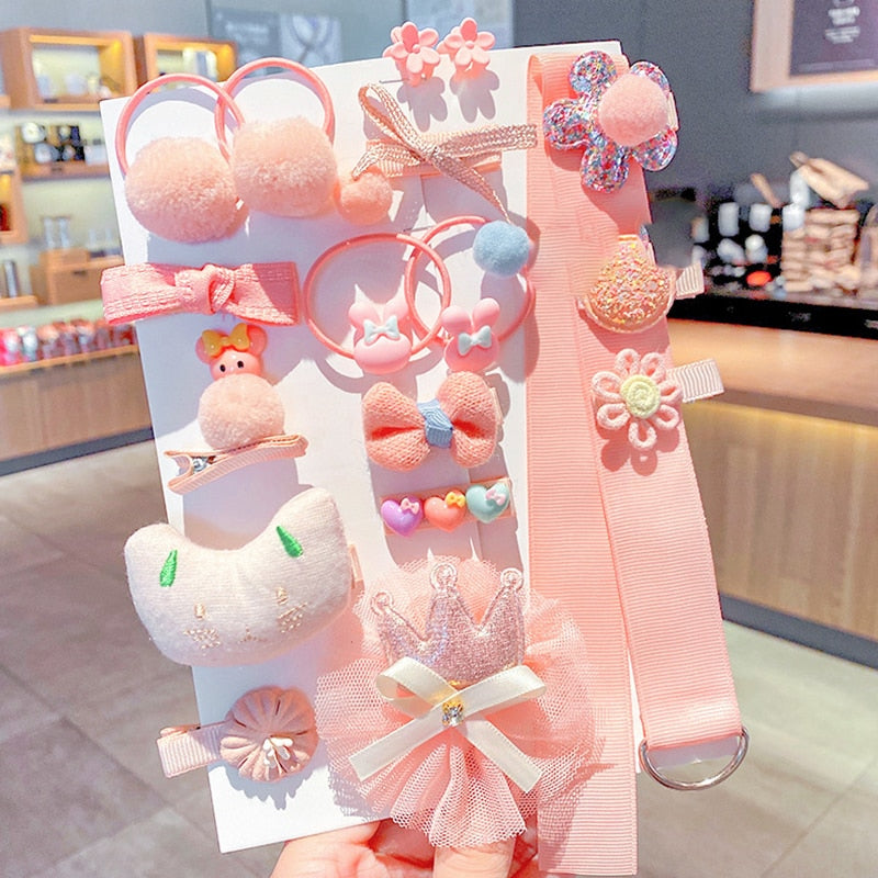 Baby's Cartoon Hair Clips Set - Pet and Parent Care