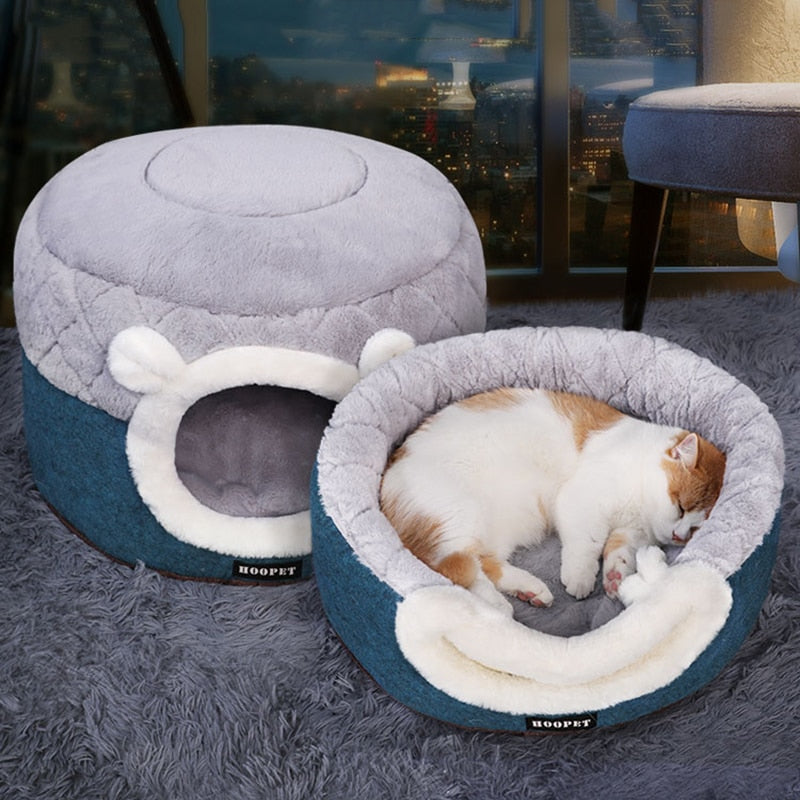 Soft Plush Bed House - Pet and Parent Care