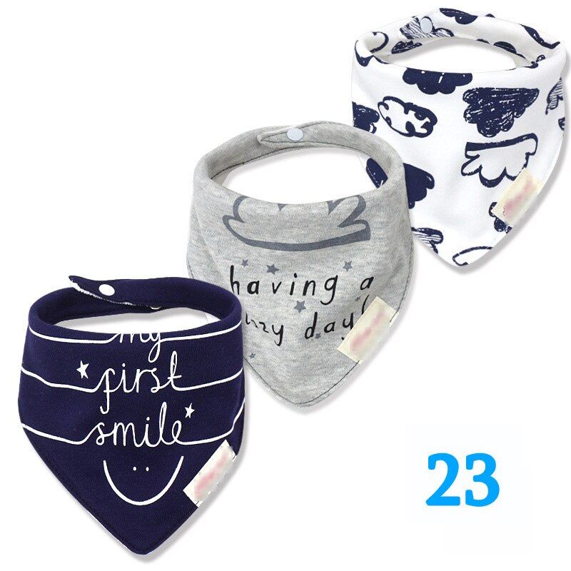 Colorful Waterproof Baby Bibs 3 pcs Set - Pet and Parent Care