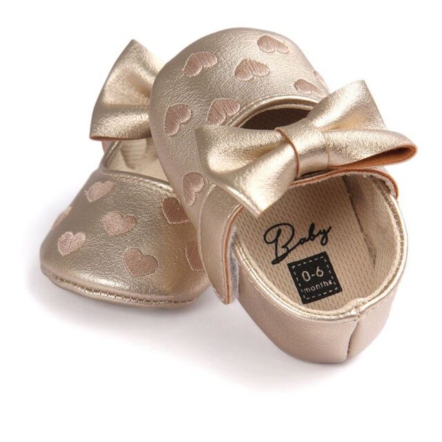 Baby Girl's Hearts Patterned Summer Shoes - Pet and Parent Care