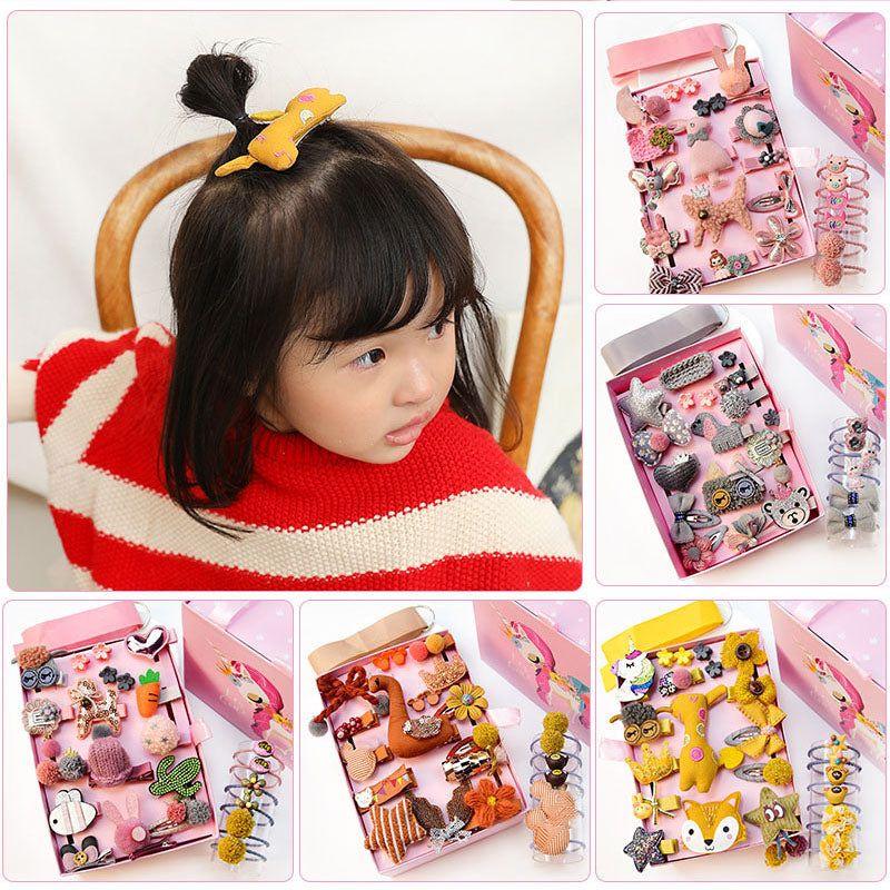 Baby's Cartoon Hair Clips Set - Pet and Parent Care