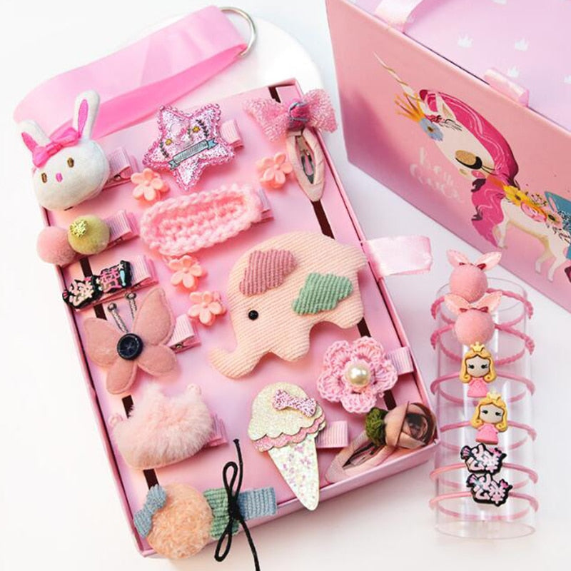 Baby's Cartoon Hair Clips Set - Pet and Parent Care