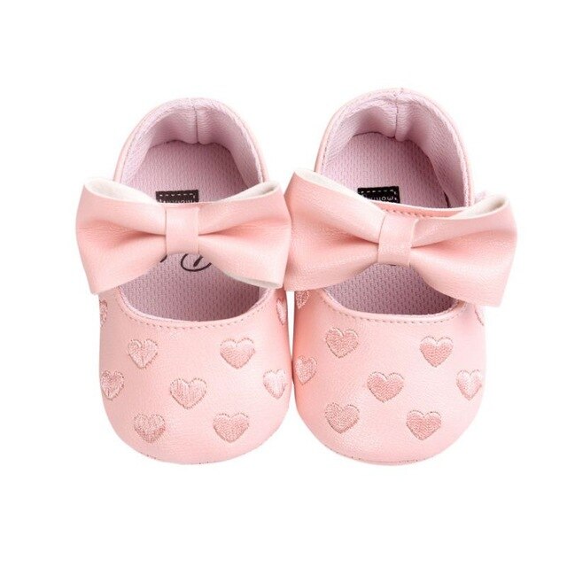 Baby Girl's Hearts Patterned Summer Shoes - Pet and Parent Care