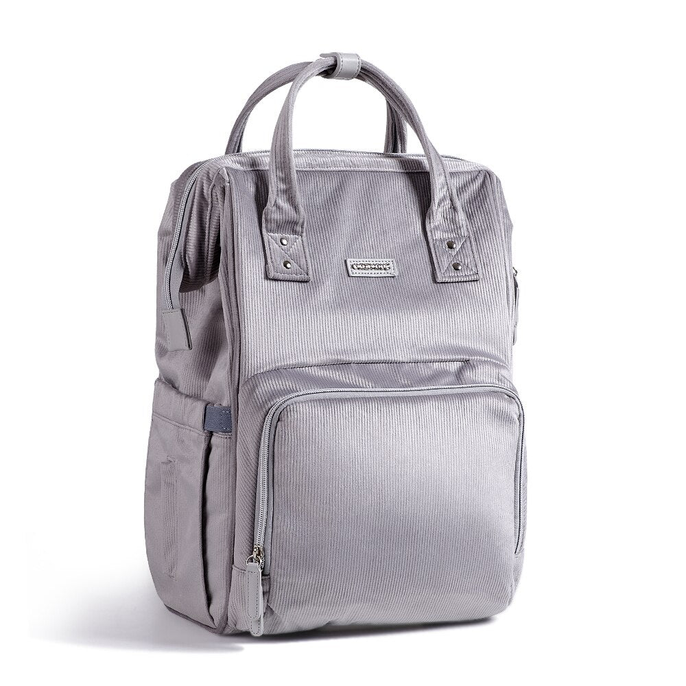Plain Polyester Diaper Backpack - Pet and Parent Care