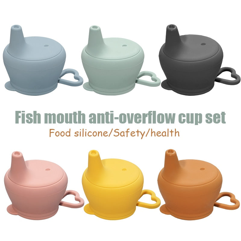 Silicone Anti-Overflow Cup for Baby - Pet and Parent Care