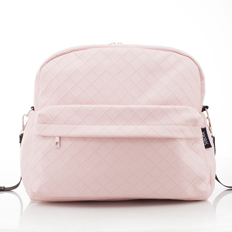 Zippered Large Plain Diaper Bag - Pet and Parent Care