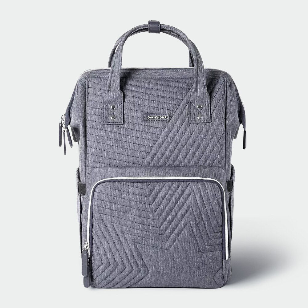 Plain Polyester Diaper Backpack - Pet and Parent Care