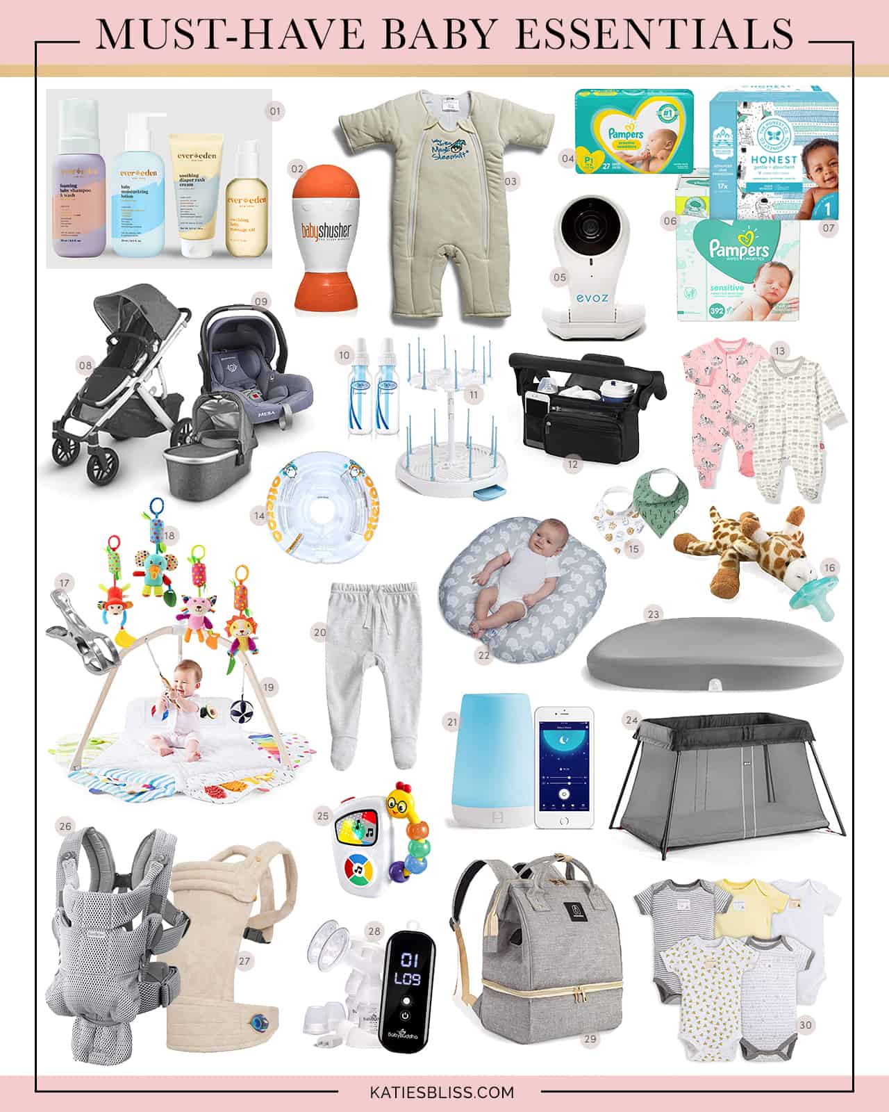 Baby Essentials e.g Toys, cloths, hairbands, shoes, diapering, Hair clips,