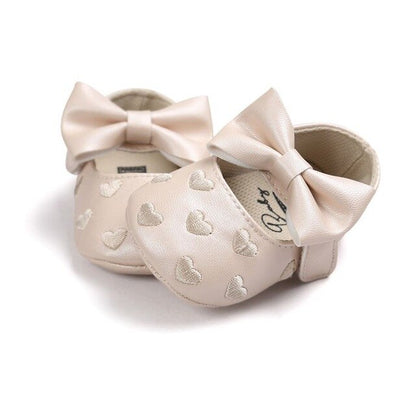 Baby Girl's Hearts Patterned Summer Shoes