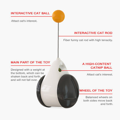 Tumbler Swing Toy for Cats