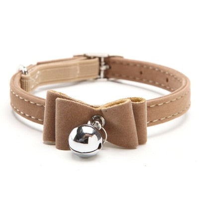 Elastic Collar with Bell for Cats