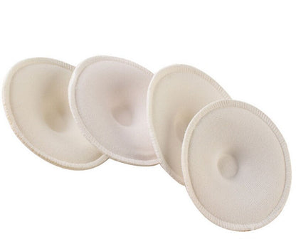 Set of 4 Maternity Breast Pads in White