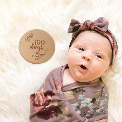 Baby Wooden Milestone Cards