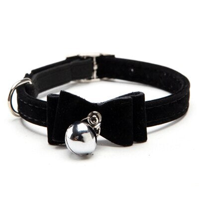 Elastic Collar with Bell for Cats