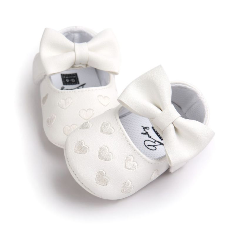 Baby Girl's Hearts Patterned Summer Shoes