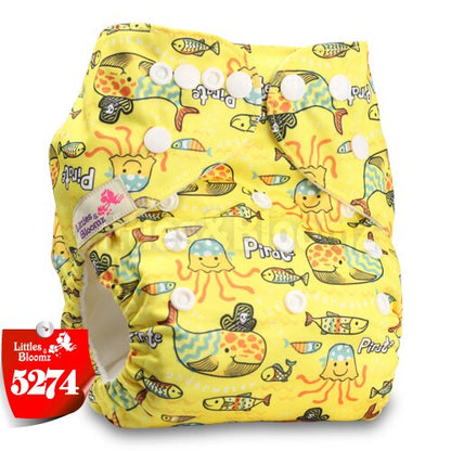 Baby's Printed Washable Diaper