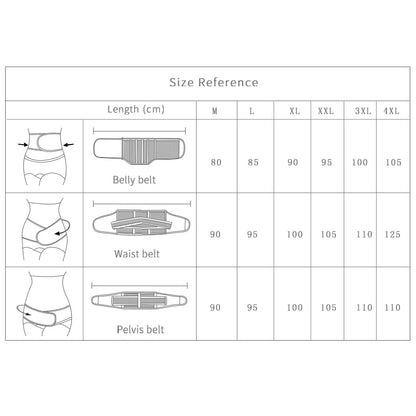 3 in 1 Belly / Abdomen / Postpartum Waist Belt