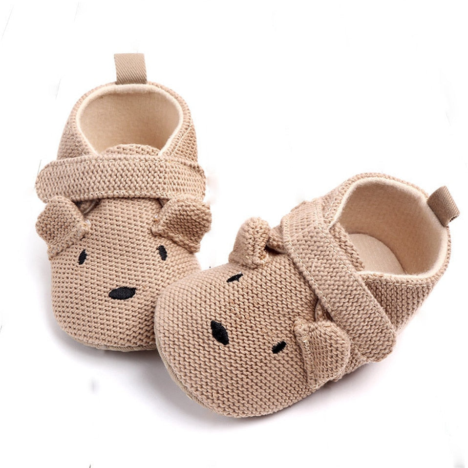 Cute Warm Bear Baby First Walkers