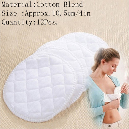 Washable Breathable Nursing Breast Pads Set