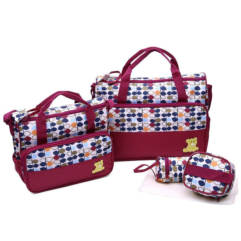 Cute Maternity Diaper Bag Set