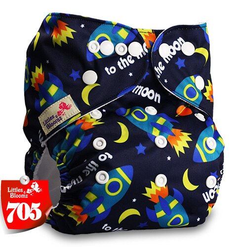 Baby's Printed Washable Diaper