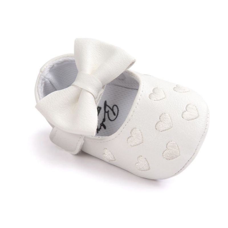 Baby Girl's Hearts Patterned Summer Shoes