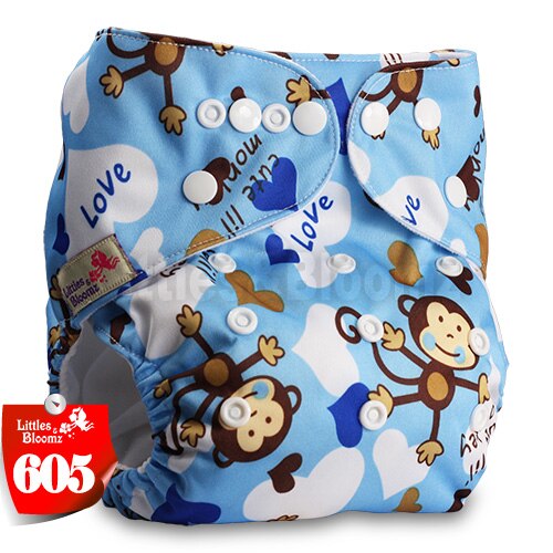 Baby's Printed Washable Diaper