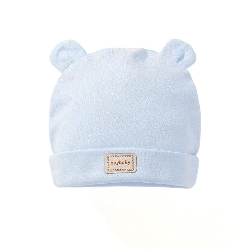 Cotton Hat for Newborn Boy